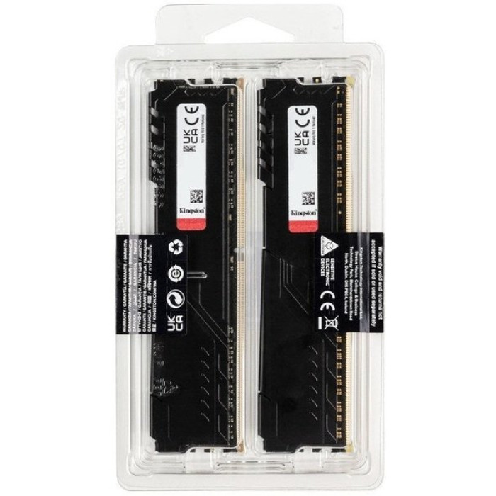 Пам'ять ПК Kingston DDR4 32GB KIT (16GBx2) 3200 FURY Beast