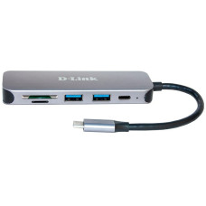 USB-Концентратор D-Link DUB-2333 3xUSB3.0, 1xUSB-C, 1xHDMI, USB-C