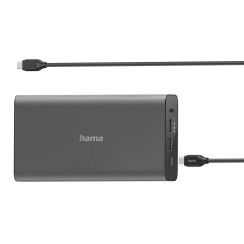 Акумулятор портативний літій-іонний Power Bank Hama 26800 мА·год, 60Вт, PD