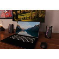 Акустична система 2E PCS233 RGB, 2.0, USB, Black