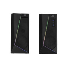 Акустична система 2E PCS233 RGB, 2.0, USB, Black