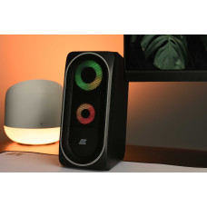 Акустична система 2E PCS234 RGB, 2.0, USB, Black