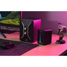 Акустична система 2E PCS301 RGB, 2.1, USB, Black