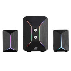 Акустична система 2E PCS301 RGB, 2.1, USB, Black