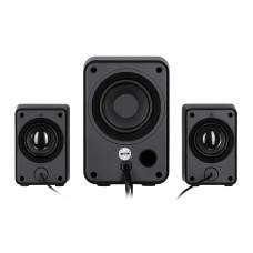 Акустична система 2E PCS301 RGB, 2.1, USB, Black