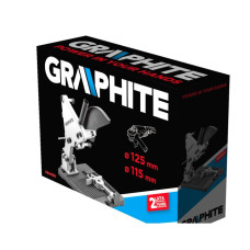 Стійка для шліфмашини кутової GRAPHITE, діаметр диска 115/125мм, поворотні лещата