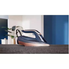 Праска Philips Azur 8000 Series, 3000Вт, 350мл, паровий удар -260гр, постійна пара - 85гр, нерж. сталь, темно синій