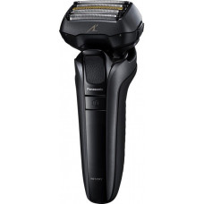 Бритва електр. Panasonic сіткова, 14000 об/хв,  бритв.головок-5, Li-Ion, сух.+волог., тример, чохол,Док-ст., чорний