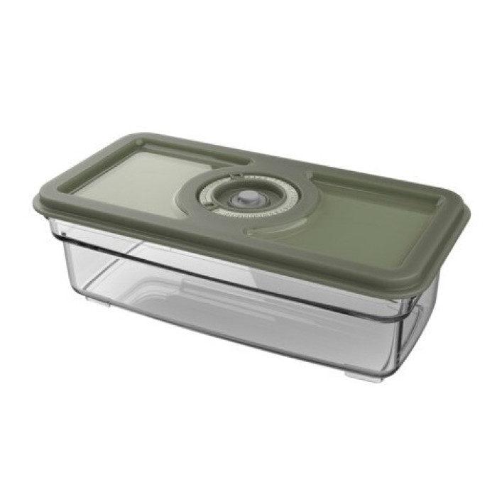 Вакууматор Electrolux для багаторазових пакетів і контейнерів, 4Вт, механічне керування, +3 контейнера, пластик, сірий