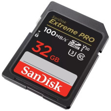 Карта пам'яті SanDisk SD   32GB C10 UHS-I U3 R100/W90MB/s Extreme Pro V30