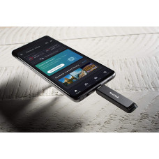 Накопичувач SanDisk  128GB USB 3.1 Type-C Ultra Чорний