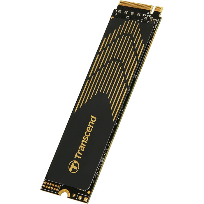 Накопичувач SSD Transcend M.2  500GB PCIe 4.0 MTE240S + розсіювач