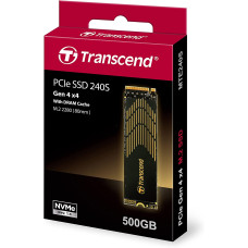 Накопичувач SSD Transcend M.2  500GB PCIe 4.0 MTE240S + розсіювач