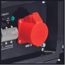 Генератор бензиновий Einhell TC-PG 65/E5, 230В/380В, 3.6кВт (макс. 6.51кВт), електростарт, 25л, 83кг
