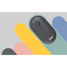 Миша 2E MF300 Silent, WL/BT, графітово-чорний