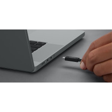 Кабель USB-C > USB-C заряджання/синхронізації Belkin 2м, 100Вт, Type-C Thunderbolt, 40Гбс, чорний
