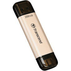Накопичувач Transcend 256GB USB 3.2 Type-A + Type-C JetFlash 930 R420/W400MB/s Чорний