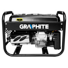 Генератор бензиновий GRAPHITE 230В (1 фаза), 2/2.2кВт, ручний старт, AVR, 40кг
