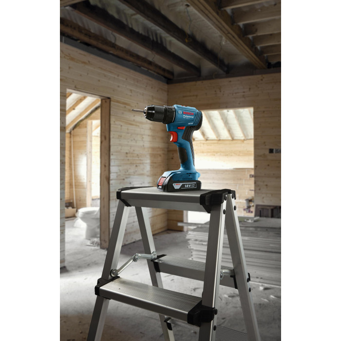 Шурупокрут-дриль акумуляторний Bosch Professional GSR 185-LI 18В 2х2.0А·год 50Нм 500·1900об·хв 0.9кг