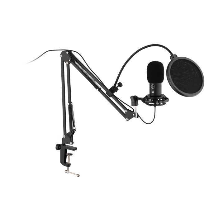 Мікрофон для ПК 2Е MPC021 Streaming, USB