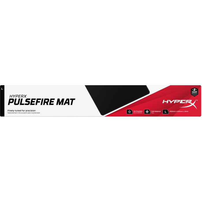 Ігрова поверхня HyperX Pulsefire Mat, L (450x400x3мм), чорний