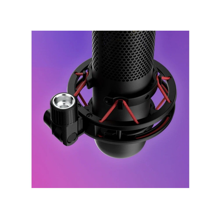 Мікрофон геймінговий HyperX ProCast, Bi, 3-pin XLR, no cable, з поп-фільтром, чорний