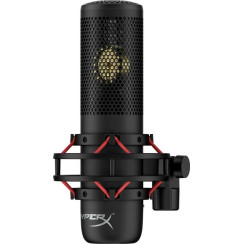 Мікрофон геймінговий HyperX ProCast, Bi, 3-pin XLR, no cable, з поп-фільтром, чорний