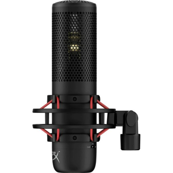 Мікрофон геймінговий HyperX ProCast, Bi, 3-pin XLR, no cable, з поп-фільтром, чорний
