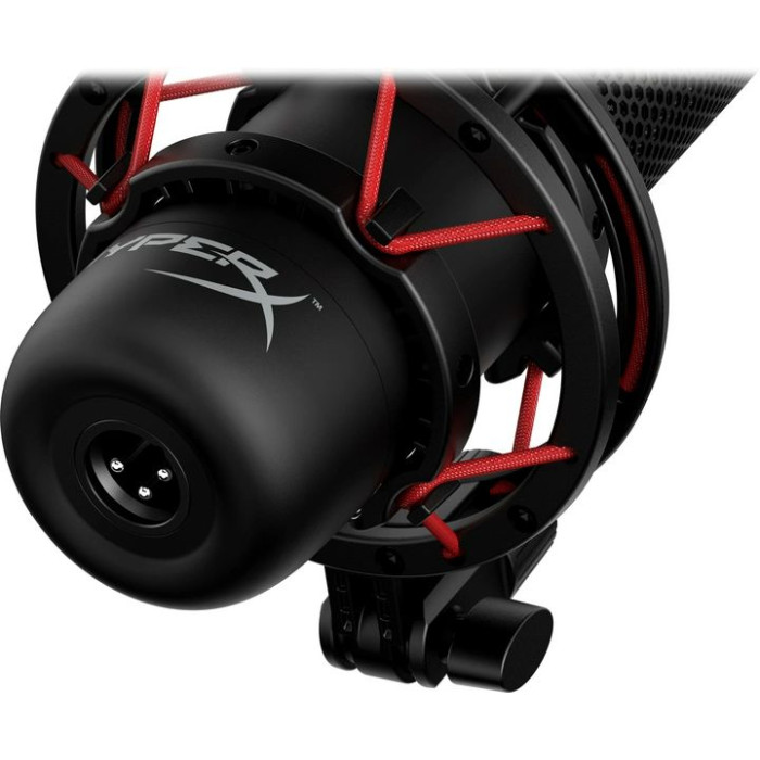 Мікрофон геймінговий HyperX ProCast, Bi, 3-pin XLR, no cable, з поп-фільтром, чорний