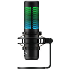 Мікрофон геймінговий HyperX QuadCast S, Omni/Uni/Bi, USB-A, 3м, NGenuity, RGB, чорний