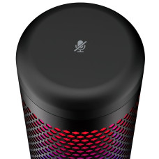 Мікрофон геймінговий HyperX QuadCast S, Omni/Uni/Bi, USB-A, 3м, NGenuity, RGB, чорний