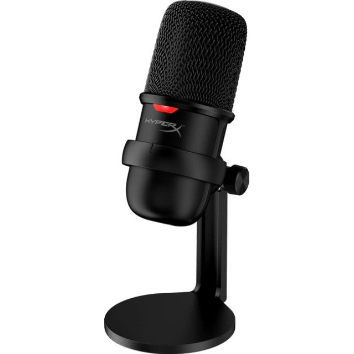 Мікрофон геймінговий HyperX SoloCast, Bi, USB-A, 2м, NGenuity, чорний