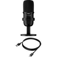 Мікрофон геймінговий HyperX SoloCast, Bi, USB-A, 2м, NGenuity, чорний