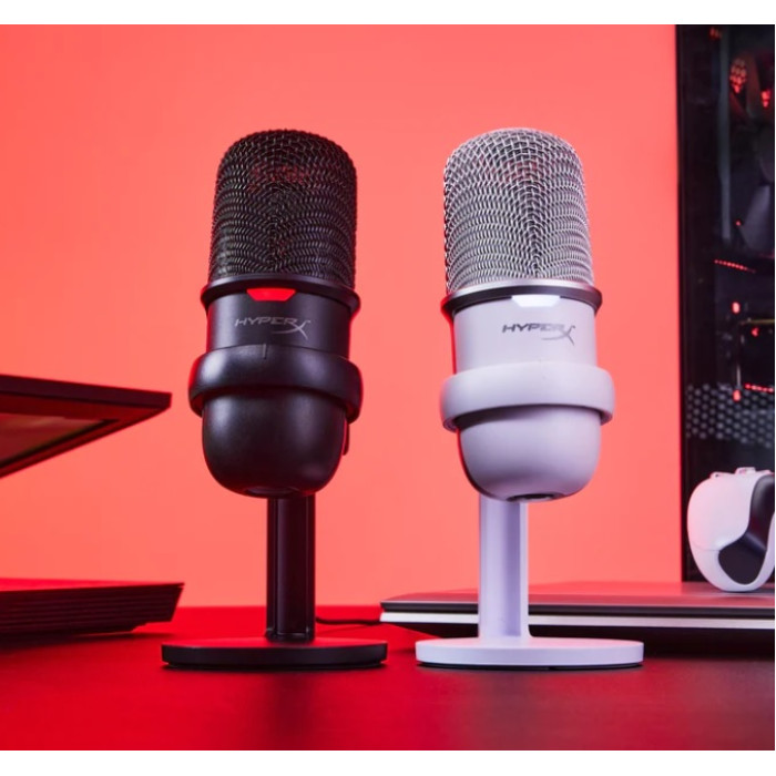 Мікрофон геймінговий HyperX SoloCast, Bi, USB-A, 2м, NGenuity, чорний