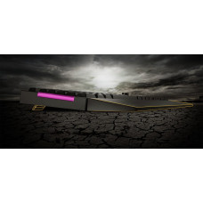 Клавіатура мембранна ASUS TUF Gaming K1, 104key, USB-A, EN/UK, RGB, чорний