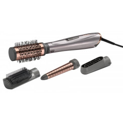 Фен-щітка Babyliss, 1000Вт, 2 режими, іоніз-я, хол. обдув, кераміка, сірий