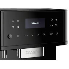 Кавомашина Miele CM 6160 1.8л, зерно + мелена, автомат.капучинатор, авторецептів - 19, чорний