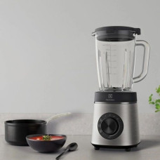 Блендер Electrolux стаціонарний 1400Вт, чаша-1750мл, скло, кришення льоду, приготування супу, імпульсний режим, метал