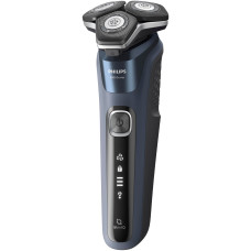 Бритва електр. Philips роторна Series 5000, 9Вт,  бритв.головок-3, Li-Ion, сух.+волог., тример, синій