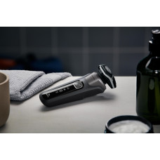 Бритва електр. Philips роторна Series 5000, 9Вт,  бритв.головок-3, Li-Ion, сух.+волог., тример, чохол, сірий