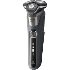 Бритва електр. Philips роторна Series 5000, 9Вт,  бритв.головок-3, Li-Ion, сух.+волог., тример, чохол, сірий