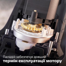 Бритва електр. Philips роторна Series 7000, 9Вт,  бритв.головок-3, Li-Ion, сух.+волог., тример, чохол, Bt., сіро-синій