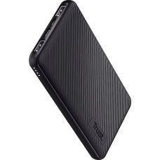 Акумулятор портативний літій-іонний power bank Trust Primo ECO, 10000мА·год, 2хUSB-A/USB-C, 15W, чорний