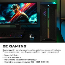 Комп’ютер персональний 2E Complex Gaming Intel i5-13400F, 16Gb, F1TB, NVD3060-12, H610, GH1, 600W, FreeDos