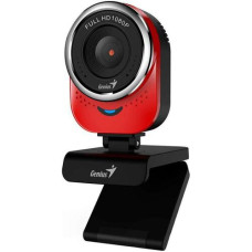 Вебкамера Genius Qcam-6000, FullHD, 30fps, manual focus, червоний