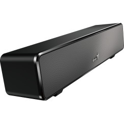 Акустична система Genius SOUNDBAR 100, 1.0, USB-А, mini-jack, чорний