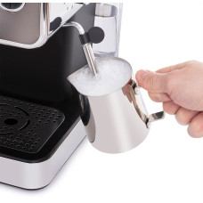 Кавоварка Russell Hobbs ріжкова Distinctions Titanium 1.1л, мелена + чалди, сріблястий