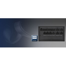 Блок живлення SilverStone Hela Cybenetics  (1200W), >90%, 80+ Platinum, 135мм, 1xMB 24pin(20+4), 2xCPU 8pin(4+4), 3xMolex, 12xSATA, 6xPCIe 8pin(6+2), 1x12VHPWR, 1xFDD, Fully Modular