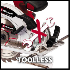 Пила дискова акумуляторна Einhell TE-CS 18/165-1LI - Solo PXC 18В 165х20 мм 2.6кг без АКБ та ЗП