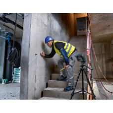 Нівелір лазерний Bosch Professional GCL 2-50 G, до 15м, ±0.3мм/м, в чемодані з тримачем RM 10, затиском DK 10, чохлом, мішенню, 0.58кг